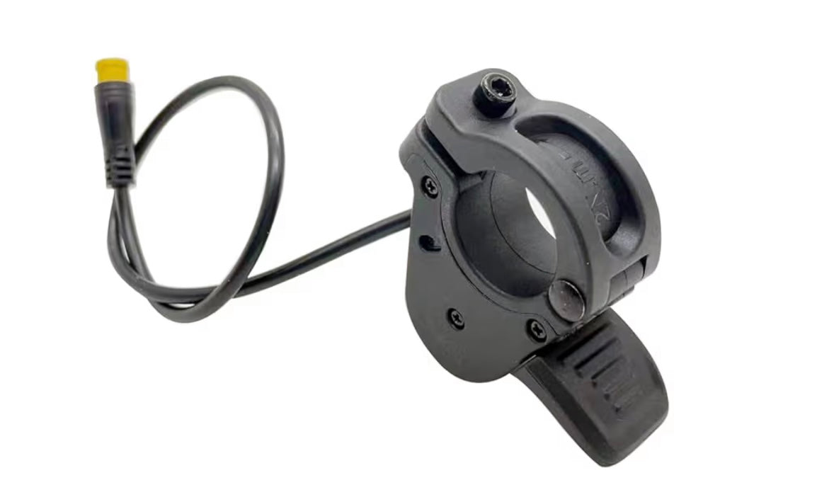 Plug-in-play thumb throttle