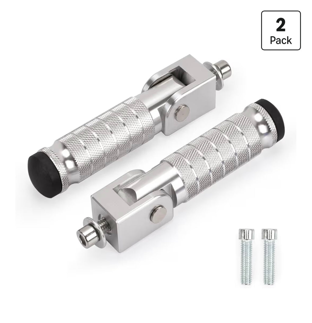 Foldable e-bike pegs