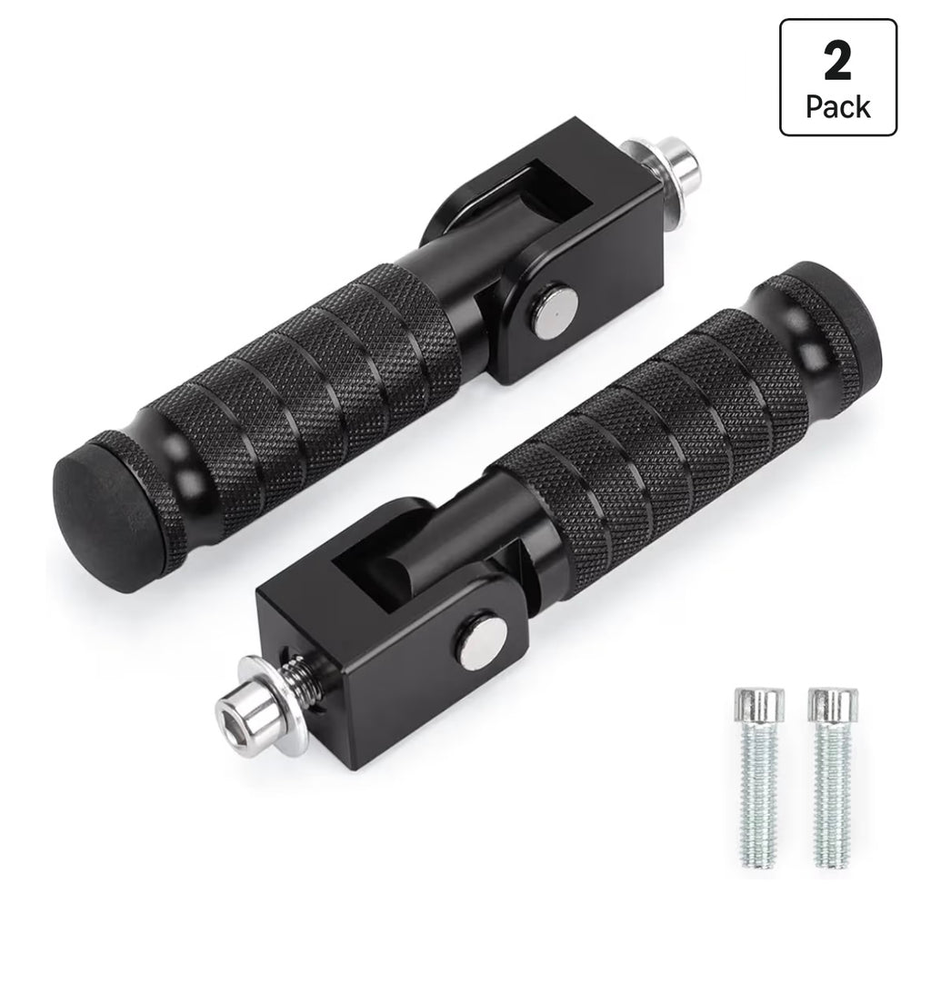 Foldable e-bike pegs